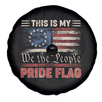 American Patriotic Spare Tire Cover This Is My Pride Flag US Flag 4th Of July