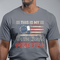 This Is My Pride Flag USA American 4th Of July Patriotic T Shirt - Wonder Print Shop