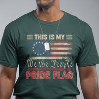 This Is My Pride Flag USA American 4th Of July Patriotic T Shirt - Wonder Print Shop