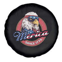 Patriotic American Eagle Spare Tire Cover Merica Since 1776 Freedom Tour 4th of July Independence Day
