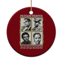 Freedom Fighters Heritage Ceramic Ornament Malcolm X Marcus Garvey Huey P Newton Steve Biko Revolution - Wonder Print Shop