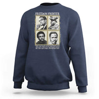 Freedom Fighters Heritage Sweatshirt Malcolm X Marcus Garvey Huey P Newton Steve Biko Revolution - Wonder Print Shop