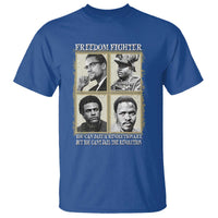 Freedom Fighters Heritage T Shirt Malcolm X Marcus Garvey Huey P Newton Steve Biko Revolution - Wonder Print Shop
