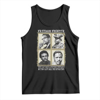 Freedom Fighters Heritage Tank Top Malcolm X Marcus Garvey Huey P Newton Steve Biko Revolution - Wonder Print Shop