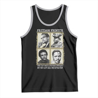 Freedom Fighters Heritage Tank Top Malcolm X Marcus Garvey Huey P Newton Steve Biko Revolution - Wonder Print Shop