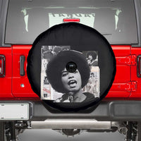 Angela Davis Spare Tire Cover Raise Your Voice Revolutionary Power Liberation - Wonder Print Shop