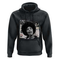 Angela Davis Hoodie Raise Your Voice Revolutionary Power Liberation - Wonder Print Shop