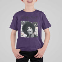 Angela Davis T Shirt For Kid Raise Your Voice Revolutionary Power Liberation - Wonder Print Shop