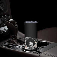 Angela Davis Skinny Tumbler Raise Your Voice Revolutionary Power Liberation - Wonder Print Shop