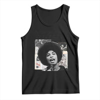 Angela Davis Tank Top Raise Your Voice Revolutionary Power Liberation - Wonder Print Shop