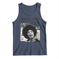 Angela Davis Tank Top Raise Your Voice Revolutionary Power Liberation - Wonder Print Shop