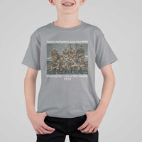 Harlem Hellfighters 1919 WWII Heroes T Shirt For Kid Cross of War Medal Tribute African American Black History - Wonder Print Shop