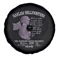Harlem Hellfighters Tribute Spare Tire Cover 369th Infantry Regiment Military Soldiers Vintage - Wonder Print Shop