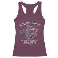 Harlem Hellfighters Tribute Racerback Tank Top 369th Infantry Regiment Military Soldiers Vintage - Wonder Print Shop