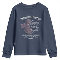 Harlem Hellfighters Tribute Youth Sweatshirt 369th Infantry Regiment Military Soldiers Vintage - Wonder Print Shop
