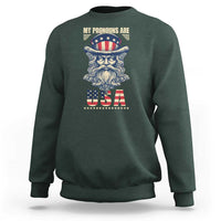 Uncle Sam Sweatshirt My Pronouns Are USA - Wonder Print Shop