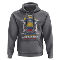 Colombian Skull Hoodie I Have 3 Sides The Quiet And Sweet Side, The Fun And Crazy Side And The Side You Never Want To See - Wonder Print Shop