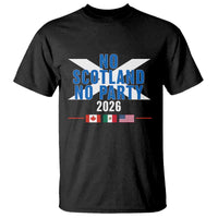 No Scotland No Party 2026 Saltire Flag T Shirt Game Day Soccer Fans Football Tournament