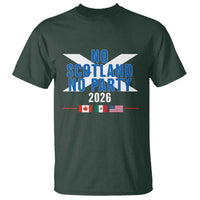 No Scotland No Party 2026 Saltire Flag T Shirt Game Day Soccer Fans Football Tournament