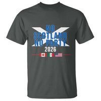 No Scotland No Party 2026 Saltire Flag T Shirt Game Day Soccer Fans Football Tournament