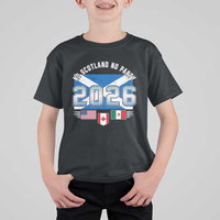 No Scotland No Party 2026 North American Football Tournament T Shirt For Kid Game Day Soccer Fans