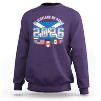 No Scotland No Party 2026 North American Football Tournament Sweatshirt Game Day Soccer Fans