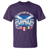 No Scotland No Party 2026 North American Football Tournament T Shirt Game Day Soccer Fans