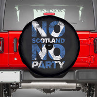 No Scotland No Party Saltire Flag Spare Tire Cover Football Fans Soccer Tournament Sports Lover
