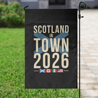 Scotland in Town 2026 Football Fans Garden Flag Soccer Tournament North American Sports Lovers