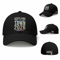 Scotland in Town 2026 Football Fans Baseball Cap Soccer Tournament North American Sports Lovers