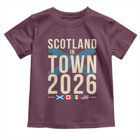 Scotland in Town 2026 Football Fans Toddler T Shirt Soccer Tournament North American Sports Lovers