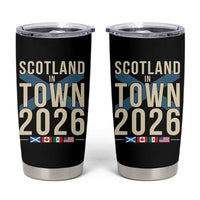 Scotland in Town 2026 Football Fans Tumbler Cup Soccer Tournament North American Sports Lovers