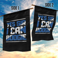 Funny Scottish Anthem Fan Saltire Flag Garden Flag Yes Sir I Can Boogie Sports Style Scotland Football Supporters