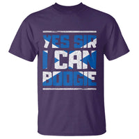 Funny Scottish Anthem Fan Saltire Flag T Shirt Yes Sir I Can Boogie Sports Style Scotland Football Supporters