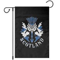 Scotland Thistle Floral Emblem Garden Flag Stylized Gothic Heraldry Scottish Heritage Pride