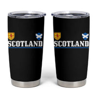 Scotland Dual Crest Lion Rampant Shield Saltire Flag Tumbler Cup Football Fans Match Day