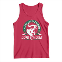 Allez Les Elephants Cote d'Ivoire Soccer Fan Tank Top Ivory Coast Pride Football Lovers