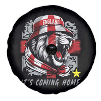 Roaring Lions England Football Pride Spare Tire Cover Retro Patriotic Soccer British Football Fans