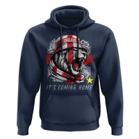 Roaring Lions England Football Pride Hoodie Retro Patriotic Soccer British Football Fans