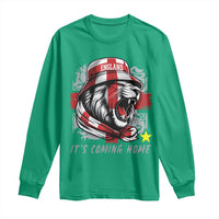 Roaring Lions England Football Pride Long Sleeve Shirt Retro Patriotic Soccer British Football Fans