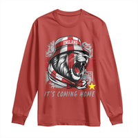 Roaring Lions England Football Pride Long Sleeve Shirt Retro Patriotic Soccer British Football Fans