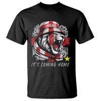 Roaring Lions England Football Pride T Shirt Retro Patriotic Soccer British Football Fans