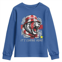 Roaring Lions England Football Pride Youth Sweatshirt Retro Patriotic Soccer British Football Fans