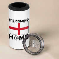 It is Coming Home England Football Flag 4 in 1 Can Cooler Tumbler Patriotic Soccer Fans St Georges Cross Heritage Pride