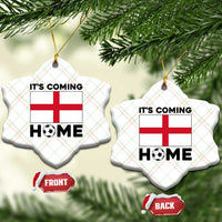 It is Coming Home England Football Flag Ceramic Ornament Patriotic Soccer Fans St Georges Cross Heritage Pride
