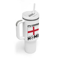 It is Coming Home England Football Flag Tumbler With Handle Patriotic Soccer Fans St Georges Cross Heritage Pride