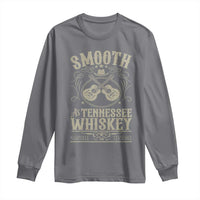 Smooth As Tennessee Whiskey Long Sleeve Shirt Country Music Guitar Drinking Addict