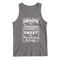 Smooth As Tennessee Whiskey Tank Top Sweet As Strawberry Wine Country Love