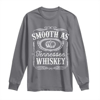 Smooth As Tennessee Whiskey Distillery Barrel Vintage Long Sleeve Shirt
