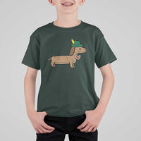 Oktoberfest Dachshund T Shirt For Kid Cute Sausage Dog German Munich - Wonder Print Shop